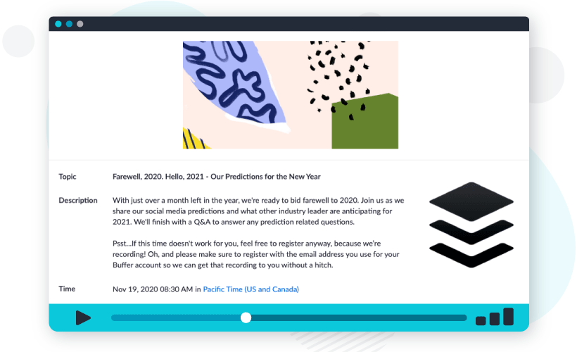 Webinar (Buffer)
