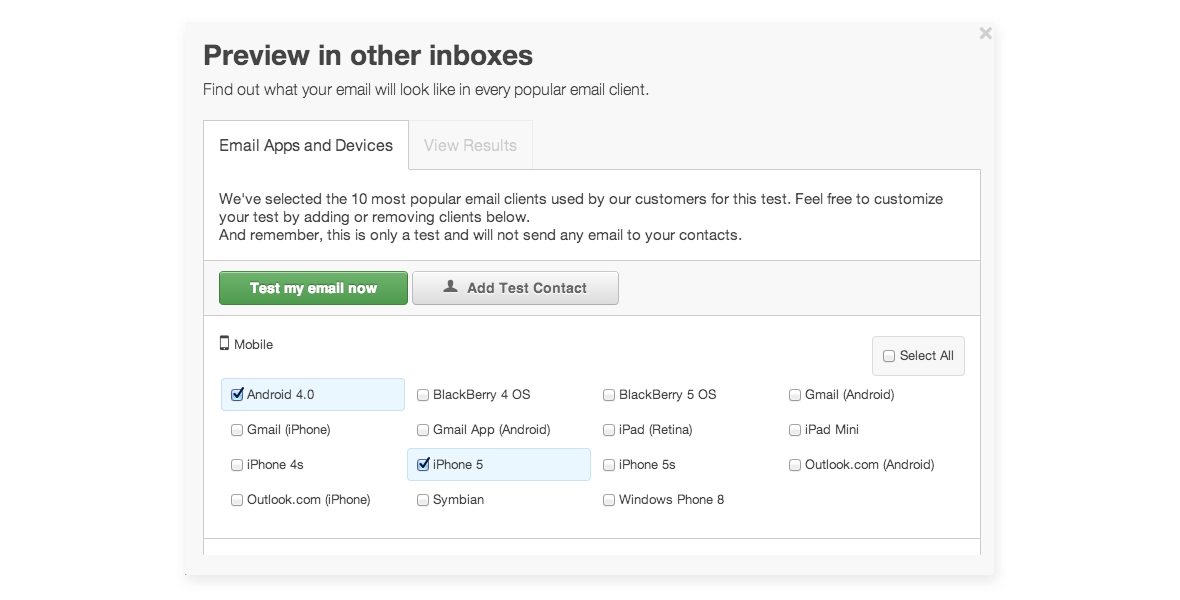 Preview your email in HubSpot