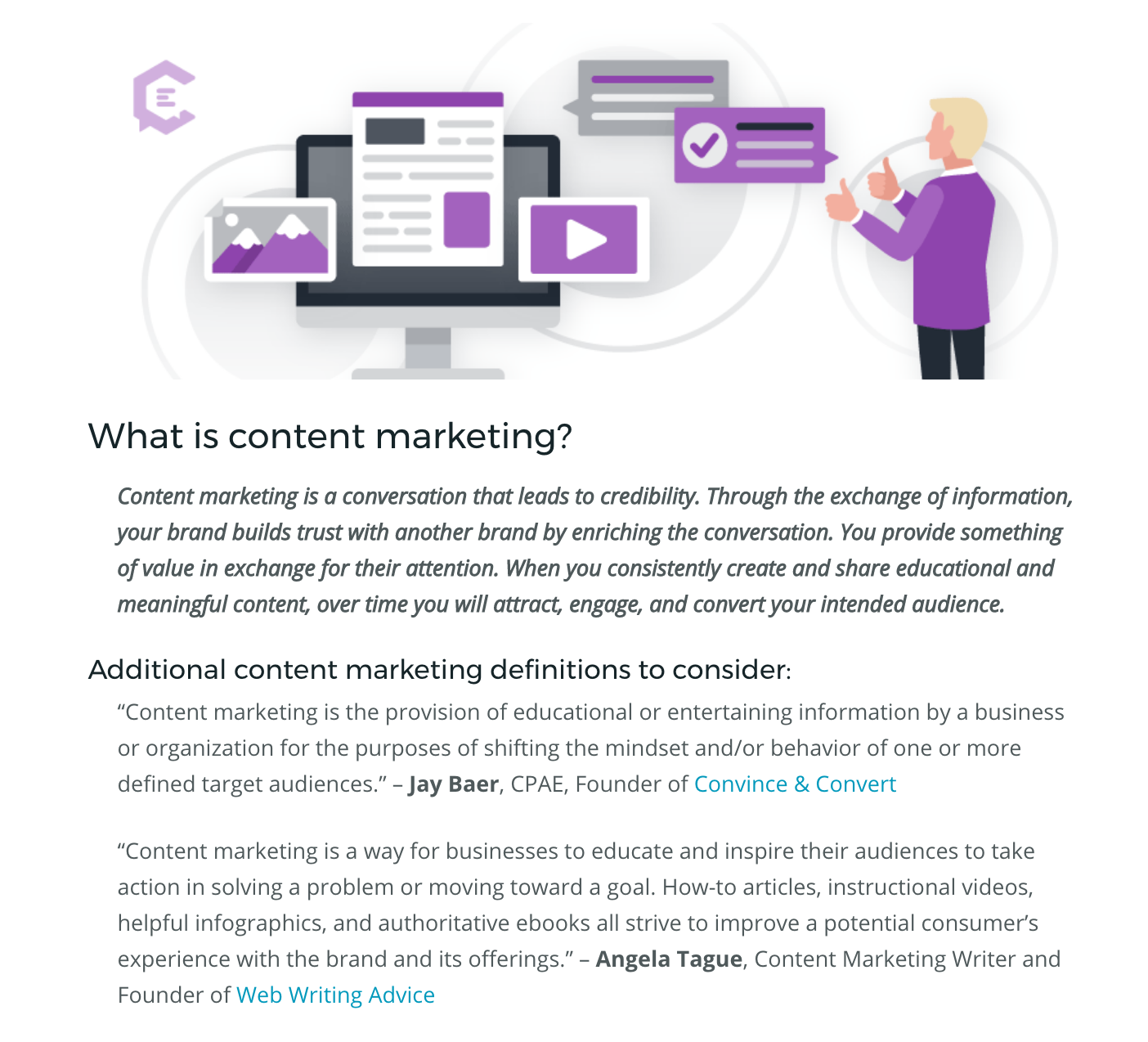 3,000+ word piece on ClearVoice... What is Content Marketing?