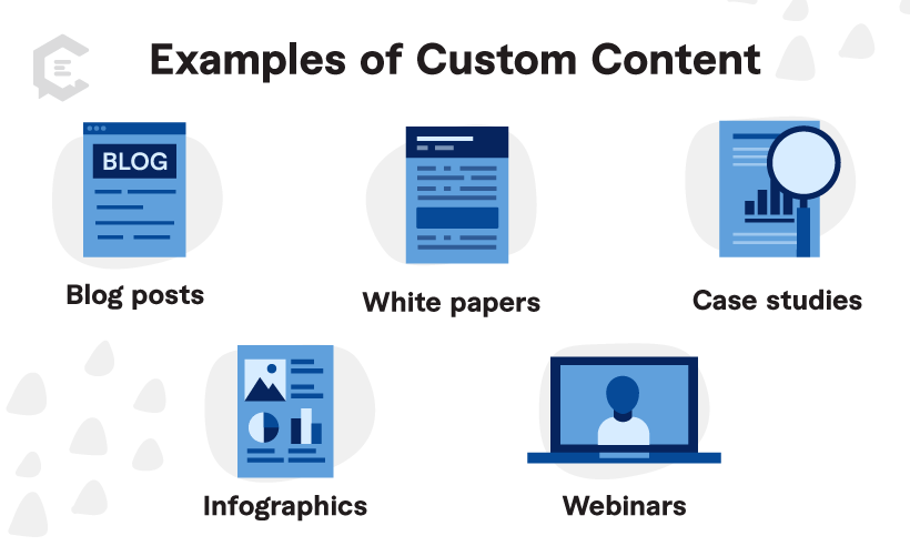 Examples of custom content