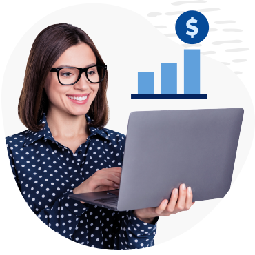 Financial writer supporting goals