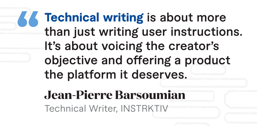 Technical writing quote