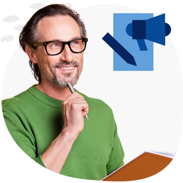 Freelance writer enhancing content marketing