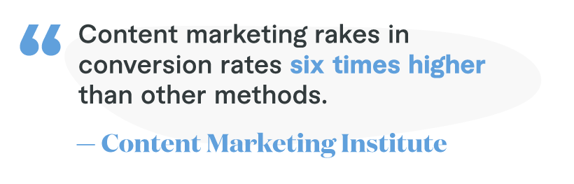 Content Marketing Institute Rakes in Conversion Rates Six Times Higher