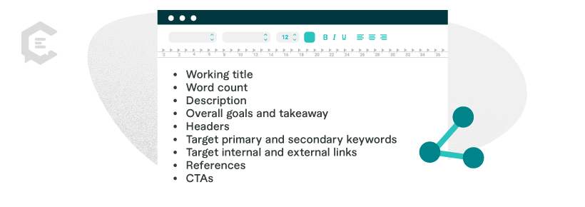 Create detailed content briefs