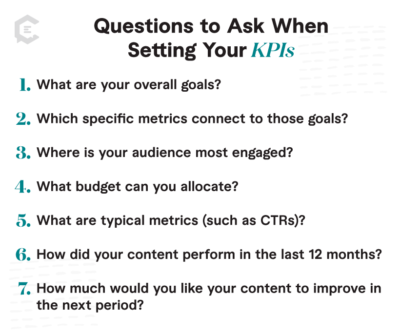 questions for setting up marketing KPIs