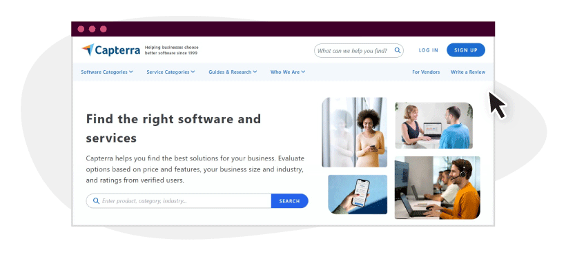 Capterra B2B Business Customer Reviews