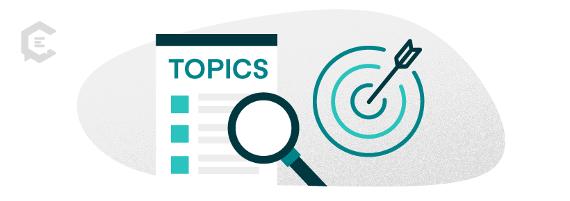 Choosing topics to ideate content creation