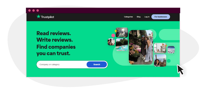 Trust Pilot B2B Business Customer Reviews
