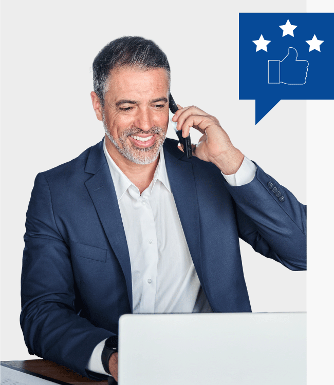 happy customer of ClearVoice
