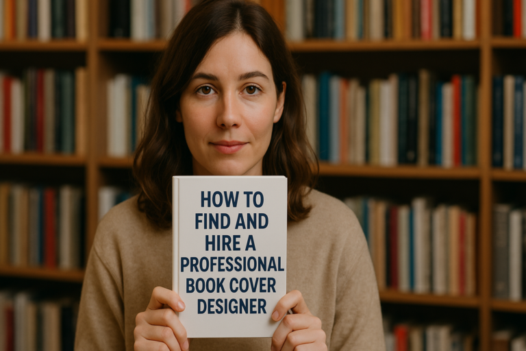 How to find and hire a professional book cover designer