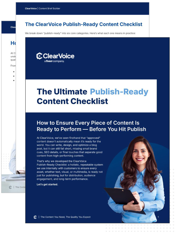 Publish-Ready Checklist