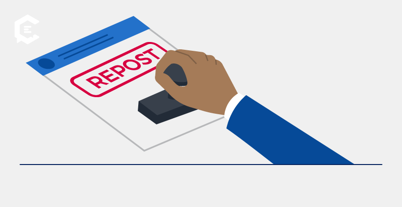 Bad social media tactics: Don't repost another's work without citing proper credit or getting approval first.